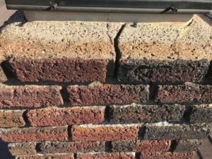 Damaged Masonry Chimney in Bonner Springs needs repair Damaged Masonry Chimney in Bonner Springs needs repair