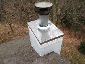 Factory Built Chimney in Bonner Springs Factory Built Chimney in Bonner Springs