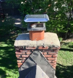 Brick Chimney in Overland Park, KS Brick Chimney in Overland Park, KS