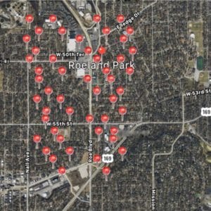 Roeland Park-Ks-Satisfied Customer Map-Full Service Chimney Roeland Park-Ks-Satisfied Customer Map-Full Service Chimney