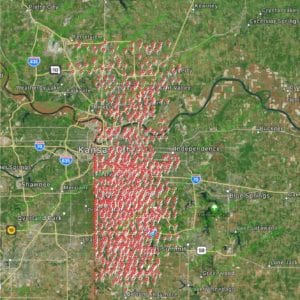 Satisfied Customer Map - KCMO - Full Service Chimney