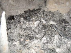 Puffed Creosote - Evidence of Flue Fire