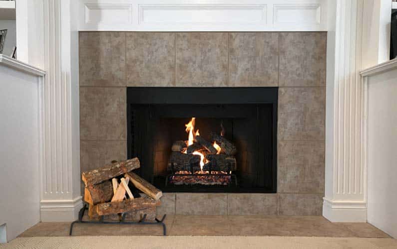 How to Make a Gas Fireplace More Like a Wood-Burning One