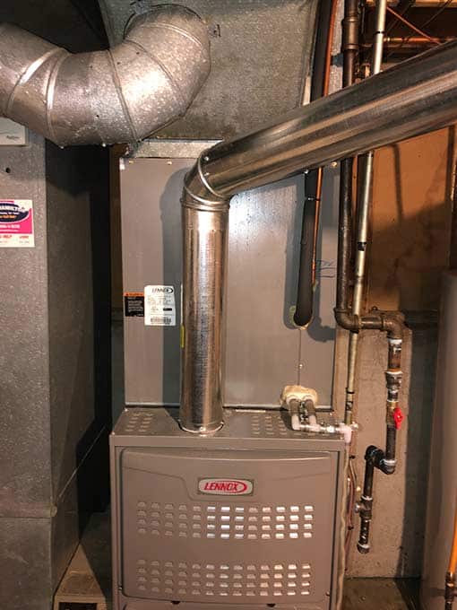 Gas Furnace Chimney Flue Vent Service