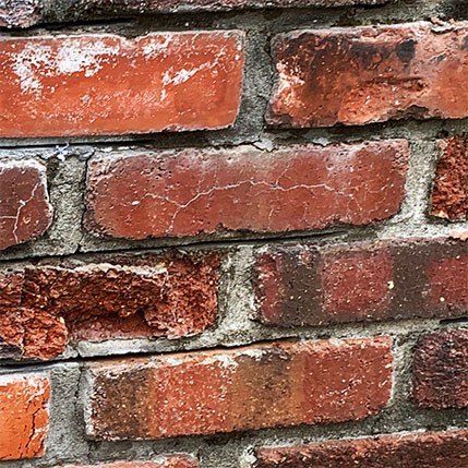 Cracking Brickwork Needs Chimney Waterproofing Treatment