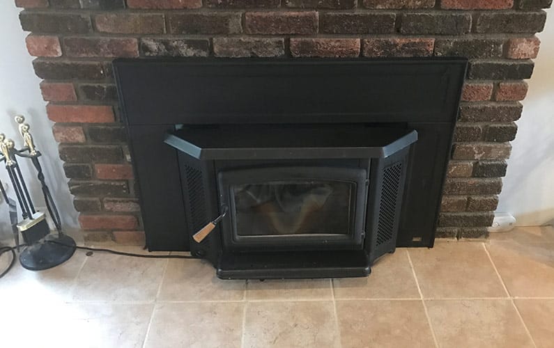 Wood Burning Fireplace Insert