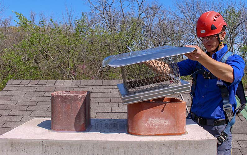 How to Build a Concrete Block and Ceramic Flue Tiled Chimney