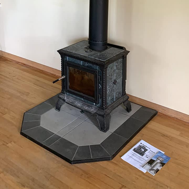 How to heat your house with just a wood burning stove