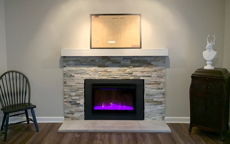 Fireplace Installation and Facelift