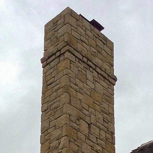 Loch Lloyd, MO Stone Chimney