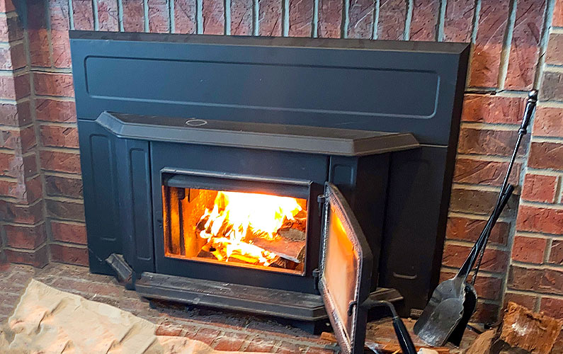 Wood Stove Fireplace Insert