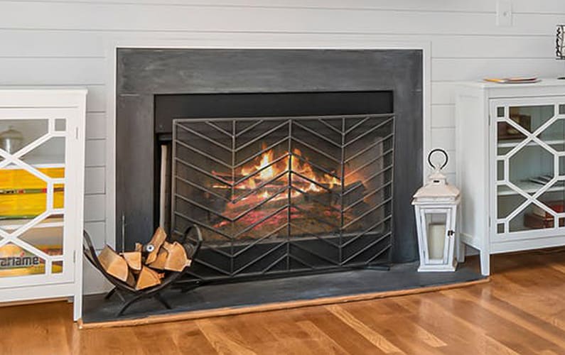 Fireplace Glass Doors vs. Screens » Full Service Chimney™