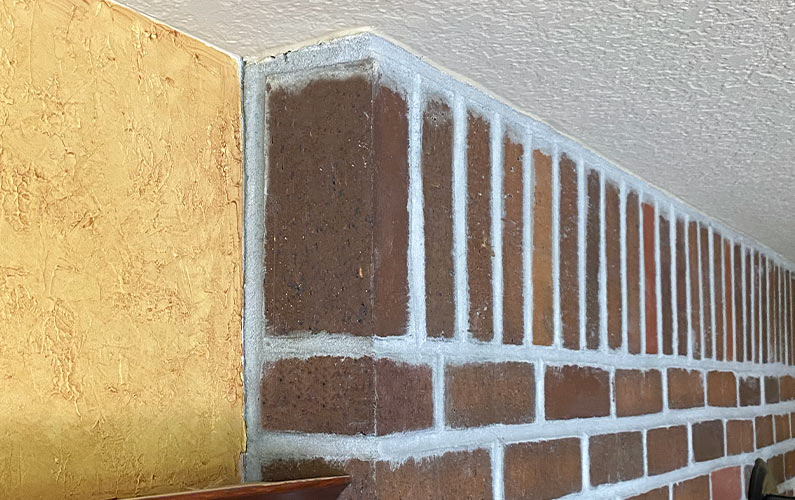 Brick Fireplace Surround